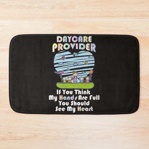 Item preview, Daycare provider is heart hands full designed and sold by Themngocbao.