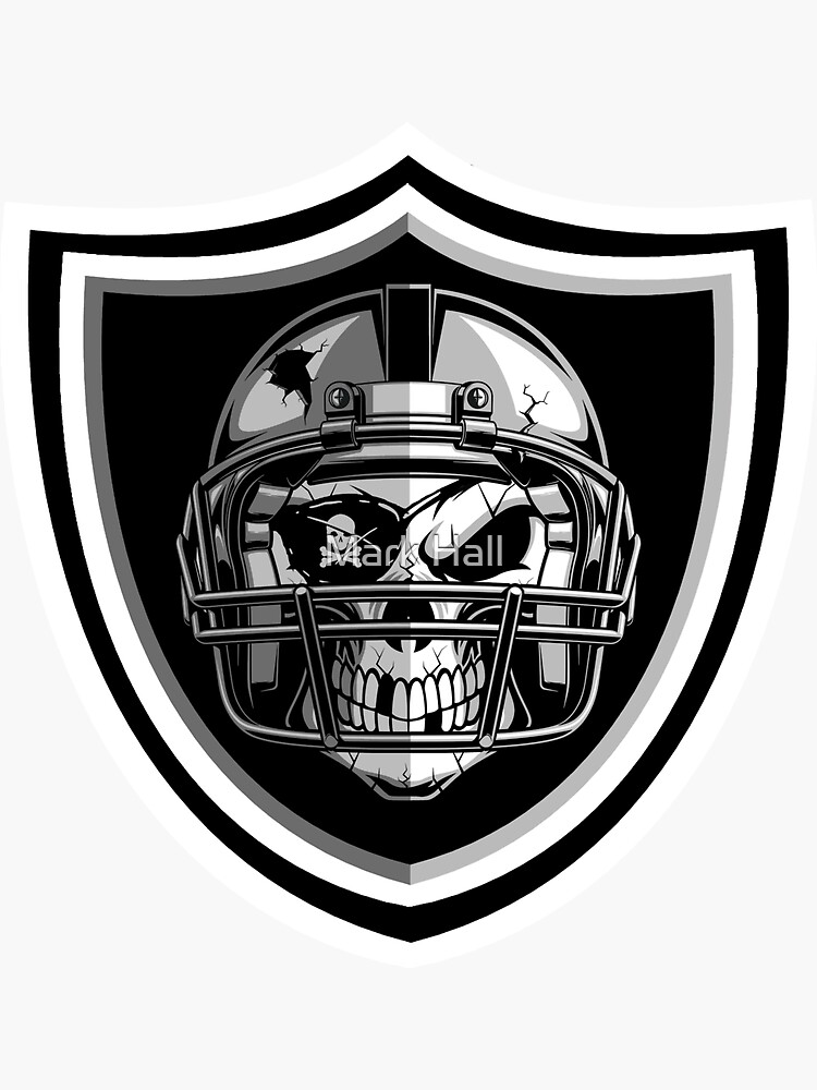 Fan Creations NFL Las Vegas Raiders Unisex Oakland Raiders Authentic Helmet  Wall Hanging, Team Color, 12 inch