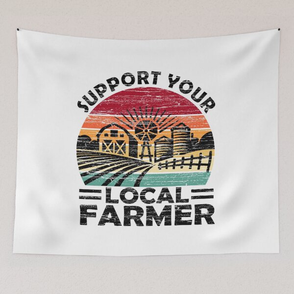 Item preview, Support Your Local Farmers designed and sold by fatboys.