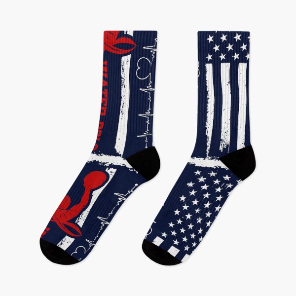 Item preview, Water Polo America Flag Blue Retro designed and sold by LittleFunky79.