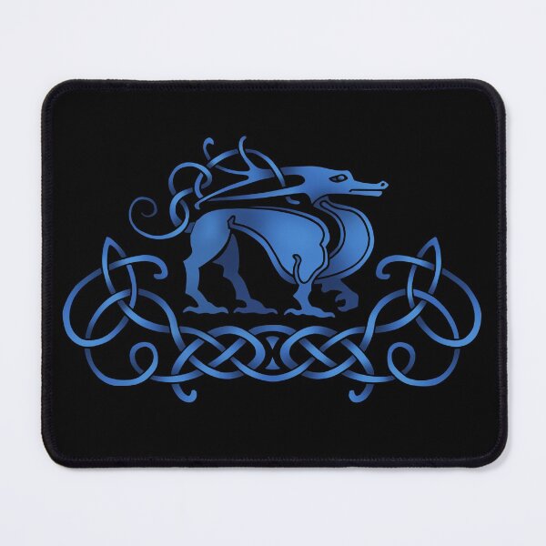 Item preview, Pictish Dragon_Blue designed and sold by Daniel Ranger.