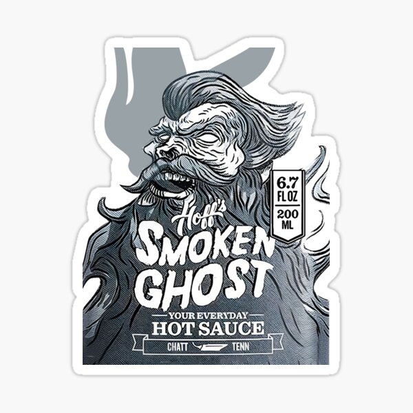 Item preview, Hoff Smoken Ghost Your Everyday Hot Sauce designed and sold by Abomayday.