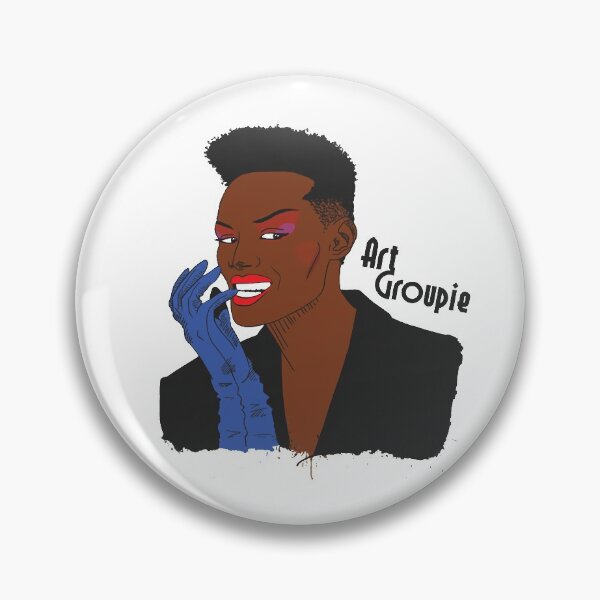 Item preview, Styleicon Disco Music Grace Jones Art Groupie Vintage designed and sold by CaffeineWaynell.