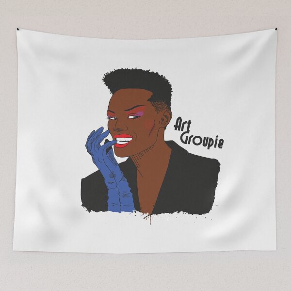 Item preview, Styleicon Disco Music Grace Jones Art Groupie Vintage designed and sold by CaffeineWaynell.