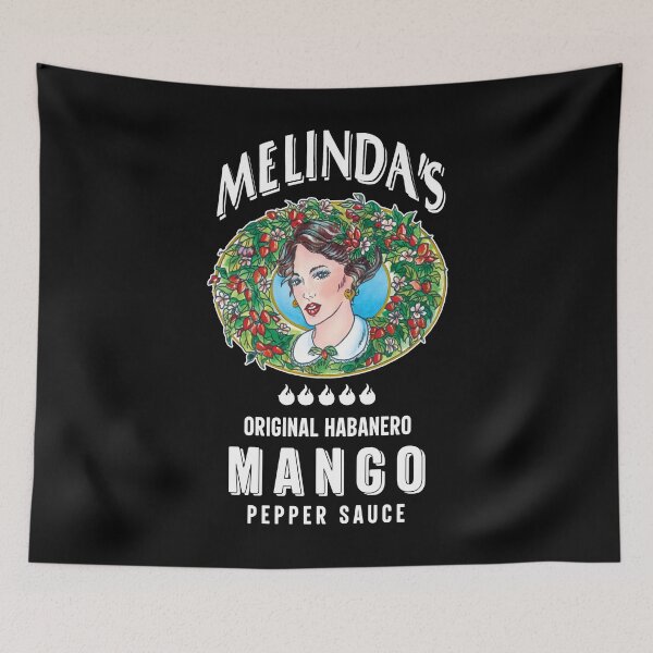 Item preview, Melinda's Original Habanero Mango Pepper Sauce designed and sold by Abomayday.