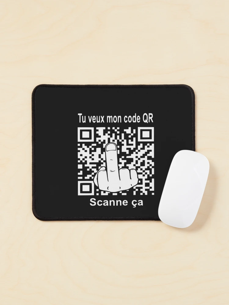 Thumbnail 1 of 5, Mouse Pad, QR code, Classic designed and sold by ROSSDI-IORIO.