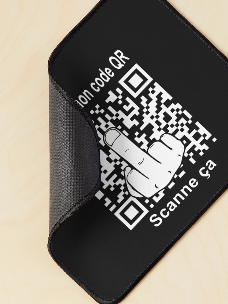 Thumbnail 2 of 5, Mouse Pad, QR code, Classic designed and sold by ROSSDI-IORIO.