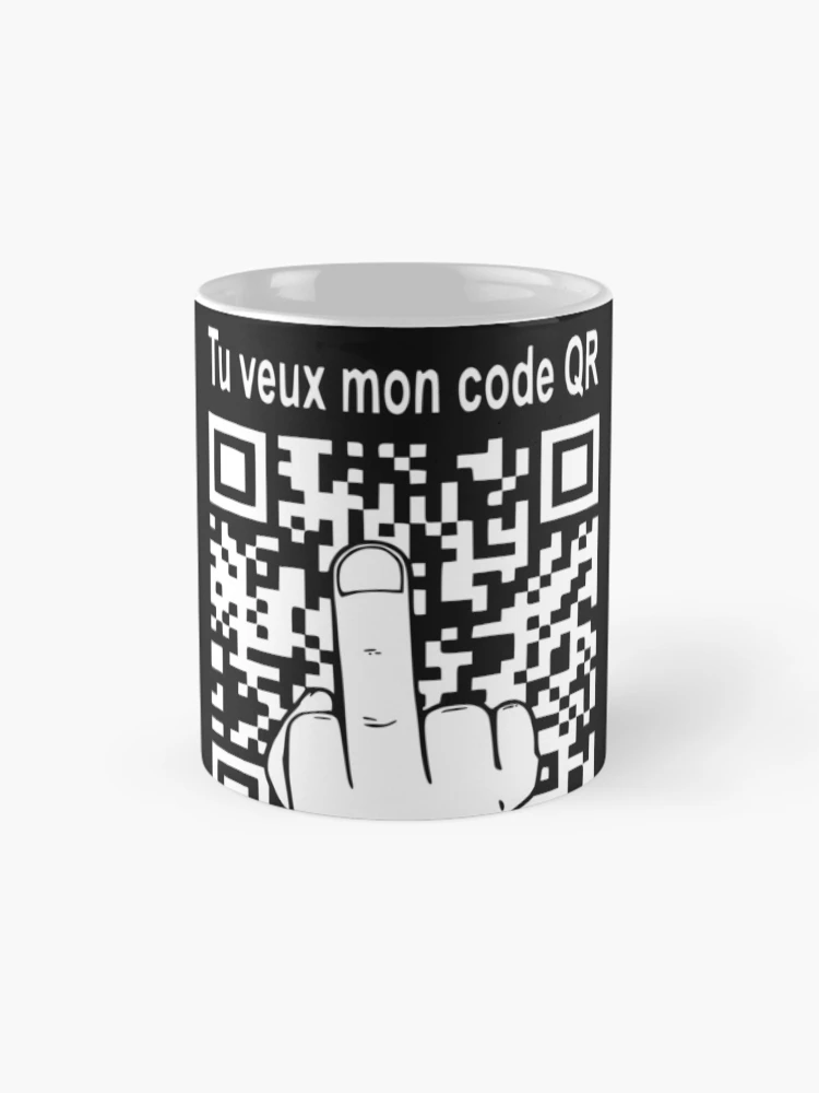 Thumbnail 4 of 6, Coffee Mug, QR code, Classic designed and sold by ROSSDI-IORIO.