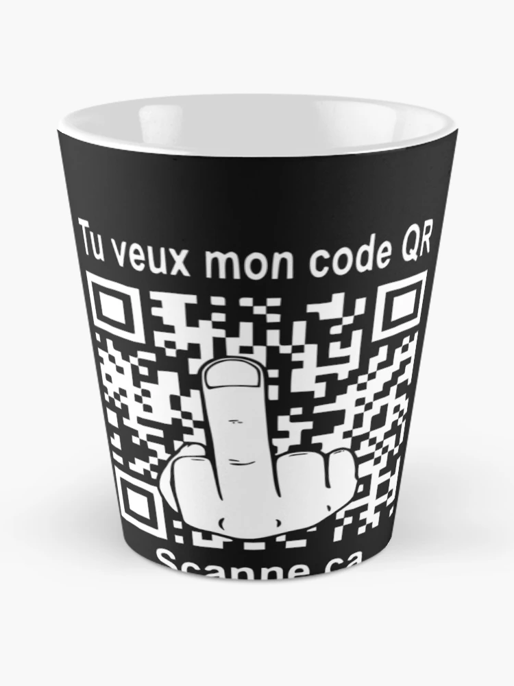 Thumbnail 2 of 4, Coffee Mug, QR code, Classic designed and sold by ROSSDI-IORIO.