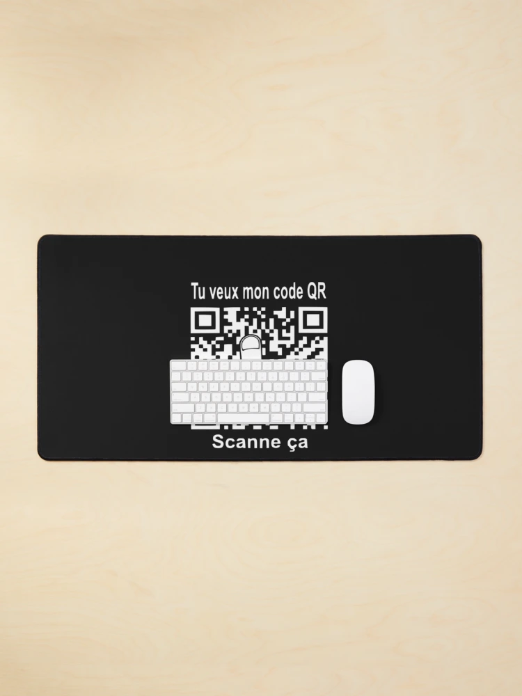 Thumbnail 1 of 5, Mouse Pad, QR code, Classic designed and sold by ROSSDI-IORIO.