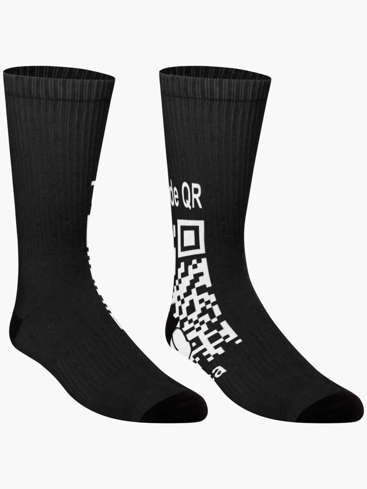 Thumbnail 3 of 5, Socks, QR code, Classic designed and sold by ROSSDI-IORIO.