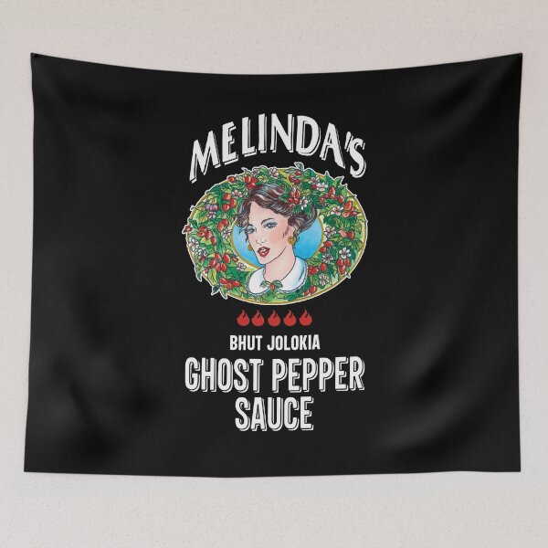 Item preview, Melinda's Bhut Jolokia Ghost Pepper Sauce designed and sold by Abomayday.