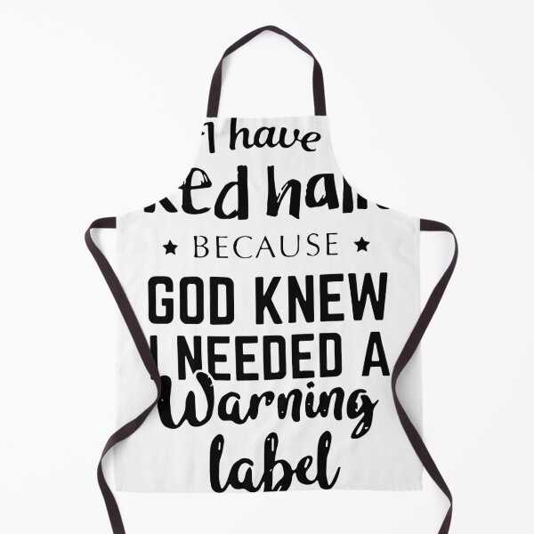 Item preview, i have red hair because god knew a warning labek redhead america designed and sold by Thelicker.