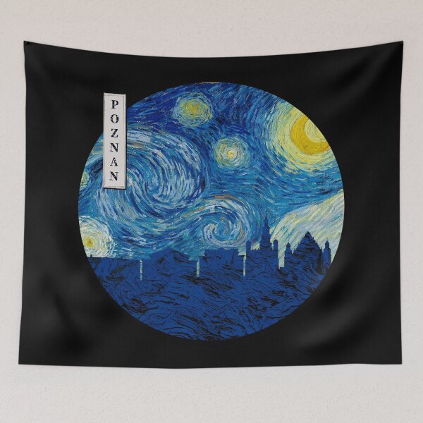 Item preview, Poznan Starry Night Van Gogh Circle designed and sold by DFerraz.
