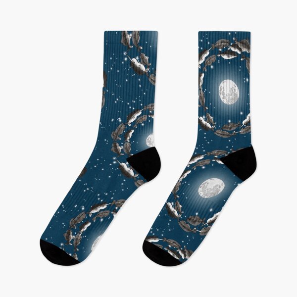 Item preview, Narwhals in Orbit designed and sold by SugarSquiddy.
