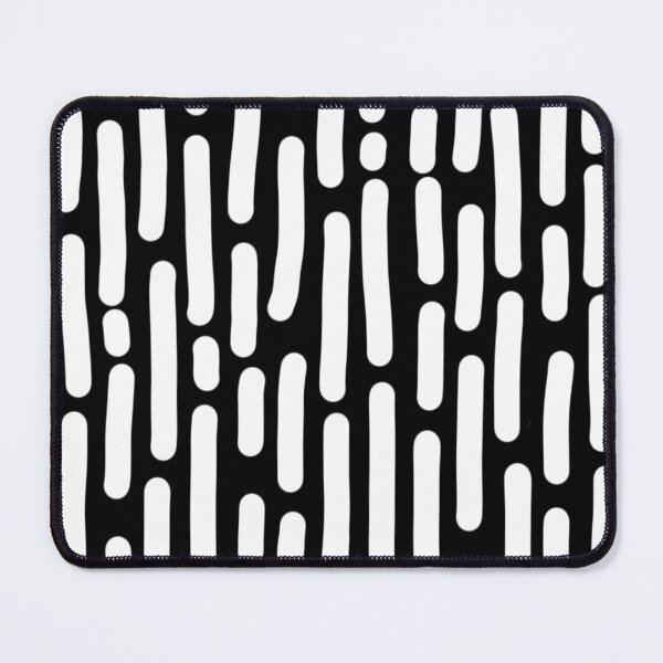Item preview, Broken Lines White Black designed and sold by wordznart.