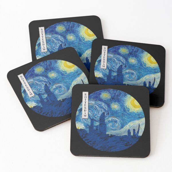 Item preview, Rotterdam Starry Night Van Gogh Circle designed and sold by DFerraz.