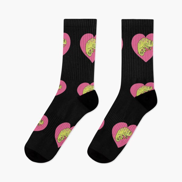 Item preview, Chameleon Heart for Chameleon Lovers, Pink Heart designed and sold by Mochi-Merch.