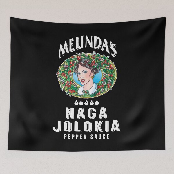 Item preview, Melinda's Naga Jolokia Pepper Sauce designed and sold by Abomayday.