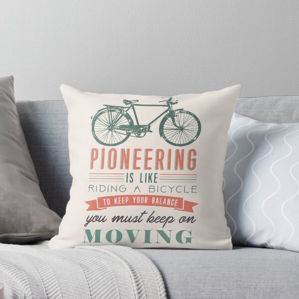 Item preview, PIONIER IST WIE FAHRRADFAHREN designed and sold by Paper Bee Gift Shop.