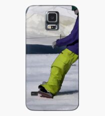 Snowboarder Finishing Stop Hülle & Skin für Samsung Galaxy