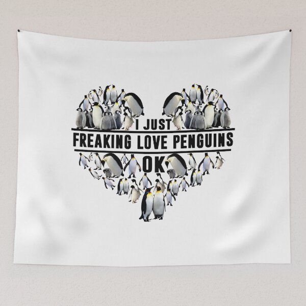 Item preview, i just freaking love penguins ok penguin america designed and sold by Thelicker.