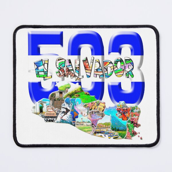 Item preview, El Salvador 503 map designed and sold by Salvatienda.