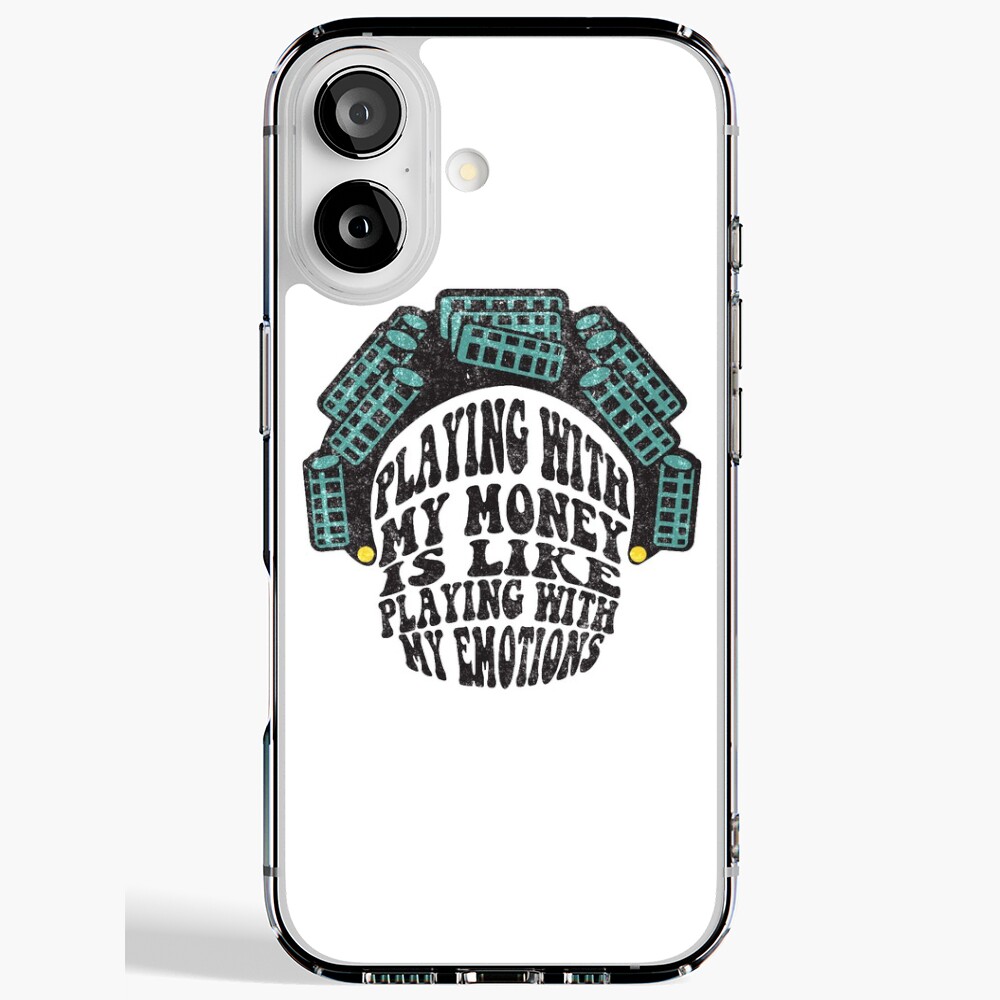 Playing with my money is like playing with my emotions - vintage Friday Sticker