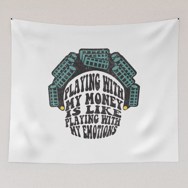 Item preview, Playing with my money is like playing with my emotions - vintage Friday designed and sold by Primotees.