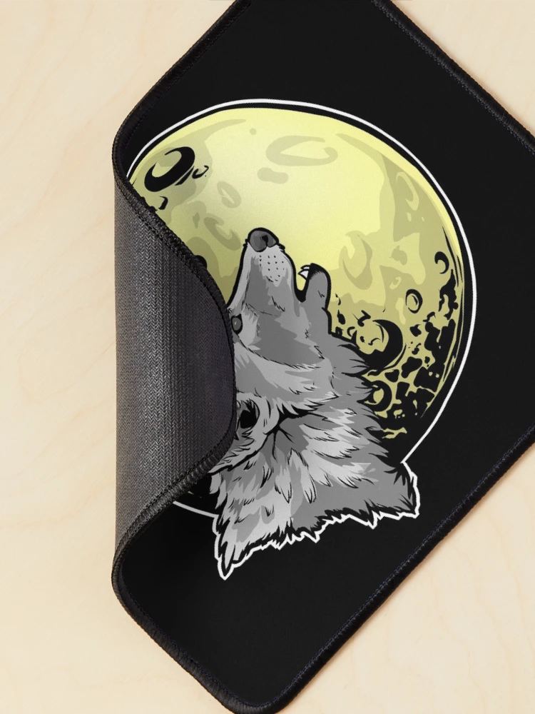 Thumbnail 2 of 5, Mouse Pad, Howling designed and sold by Richardson Designs YYC.
