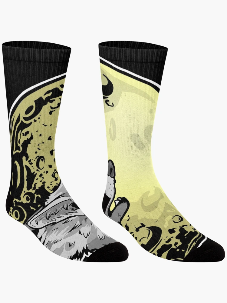 Thumbnail 3 of 5, Socks, Howling designed and sold by Richardson Designs YYC.