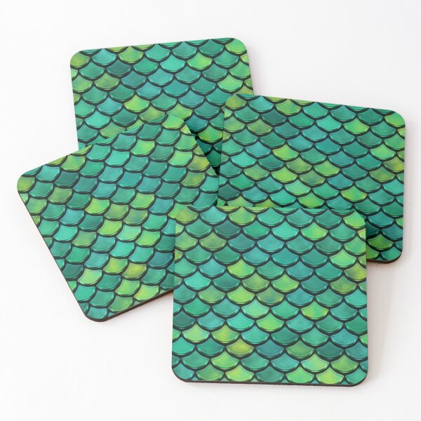 Item preview, Siren Scales - Green designed and sold by katymakesthings.