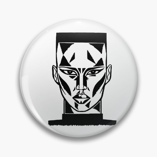 Item preview, Styleicon Disco Music Grace Jones Retro designed and sold by CaffeineWaynell.