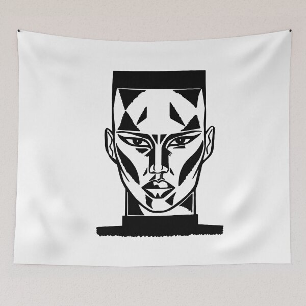 Item preview, Styleicon Disco Music Grace Jones Retro designed and sold by CaffeineWaynell.
