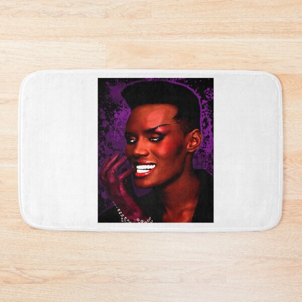 Item preview, Styleicon Disco Music Grace Jones Splatter Purple Gift For Fans designed and sold by CaffeineWaynell.