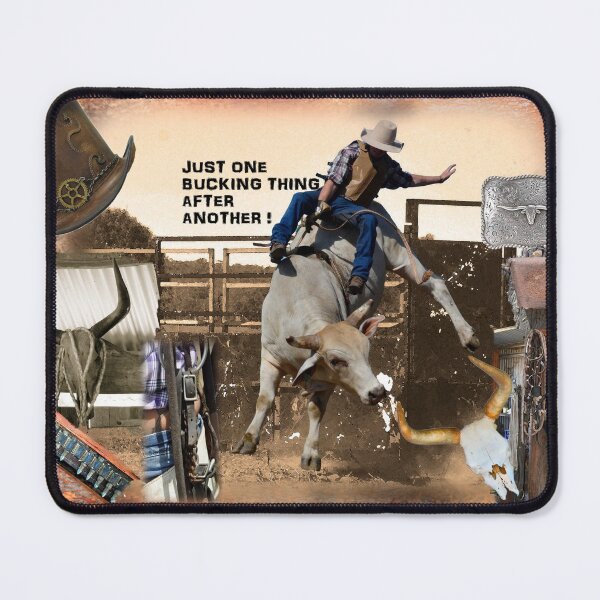 Item preview, BULL RIDER, RODEO ART AND DESIGNS designed and sold by Barbara Jean Photo Art And Design.