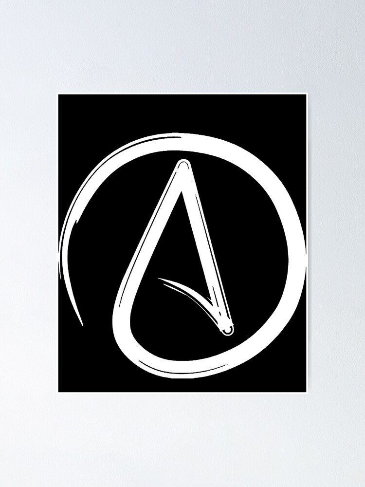 Atheist Symbol Antireligion Atheism White