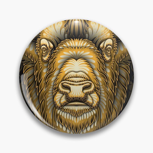 Item preview, Bison Golden Yellow designed and sold by HexOne.