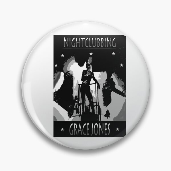Item preview, Styleicon Disco Music Great Divas Grace Jones Nightclubbing Black And White Funny designed and sold by CaffeineWaynell.