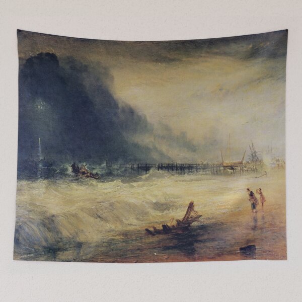 Item preview, Joseph Mallord William Turner's Lifeboat and Manby Apparatus Going Off to a Stranded Vessel designed and sold by mosfunky.