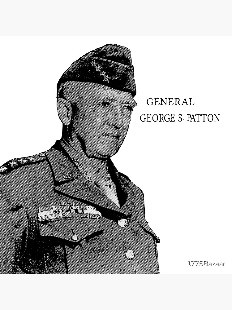 Discover General George S. Patton Canvas