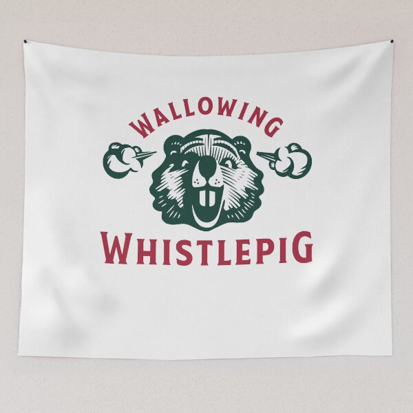 Item preview, Wallowing Whistlepig Hot Sauce designed and sold by Abomayday.