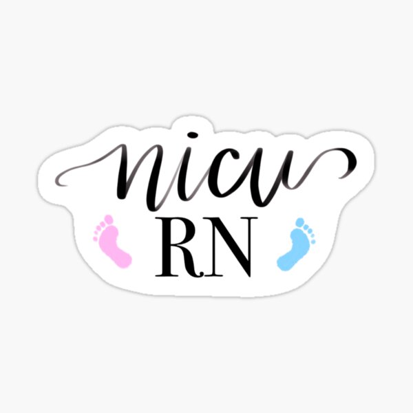 nicu-rn-sticker-sticker-for-sale-by-madslundgren-redbubble