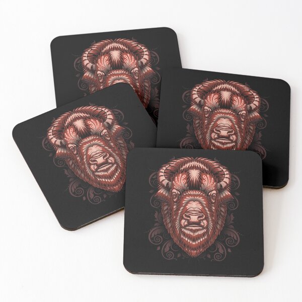 Item preview, Bison Red designed and sold by HexOne.