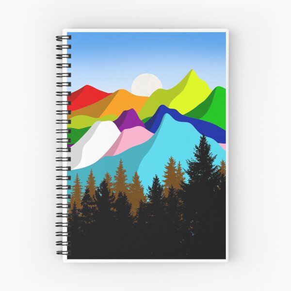 Item preview, Progressive Pride Mountains designed and sold by duskangelstore.