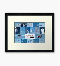 Red Arrows 2014 - 50 Display Seasons Framed Print