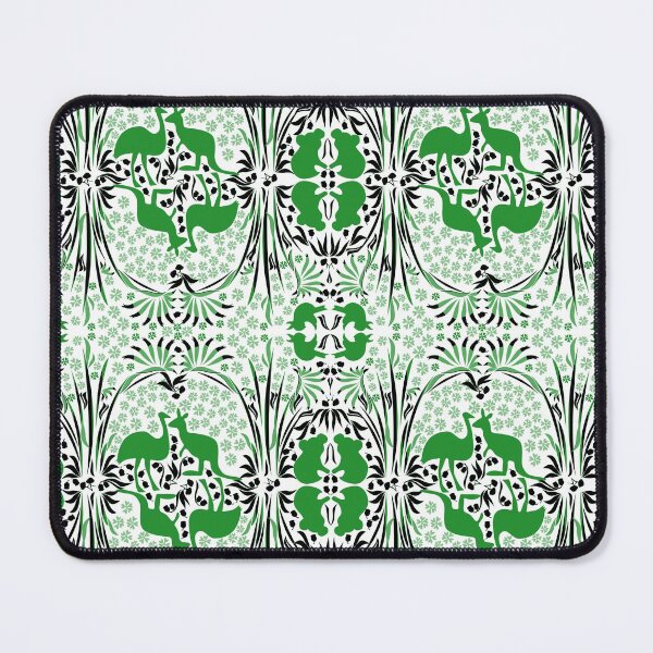 Item preview, Australian Damask green designed and sold by Kelly Thompson.