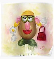 Mrs Potato Head - she's found her eyes! Poster