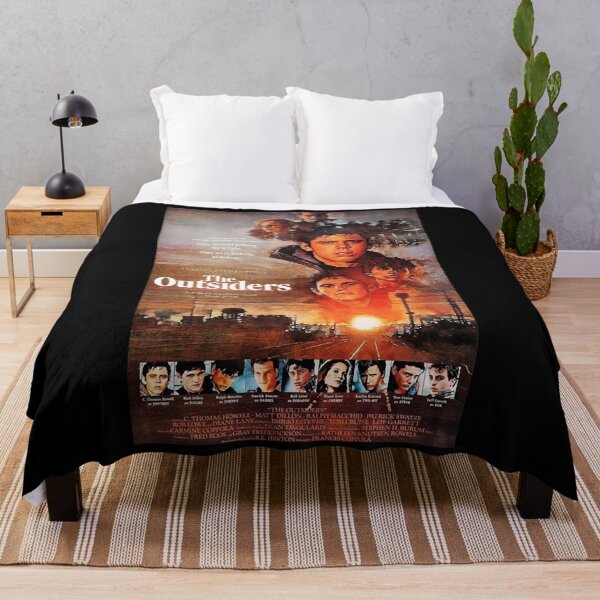 Item preview, Vintage Photograp The Outsiders (1983)Heavy Cotton Tee designed and sold by Balistreri666.