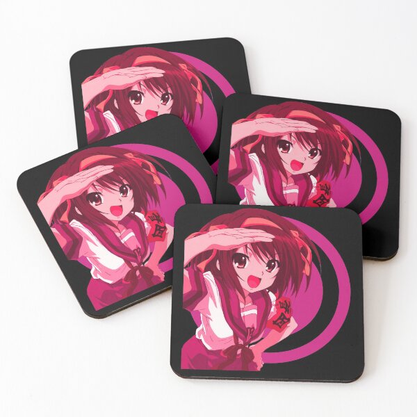 Item preview, Astute Koizumi Yuki Anime Haruhi Sazumiya Red Cute Gift designed and sold by BeachBestAmanda.